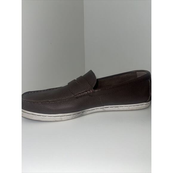 Cole Haan Grand OS Pinch Maine Classic Brown Leather Penny Loafers Mens 12M - Picture 4 of 10